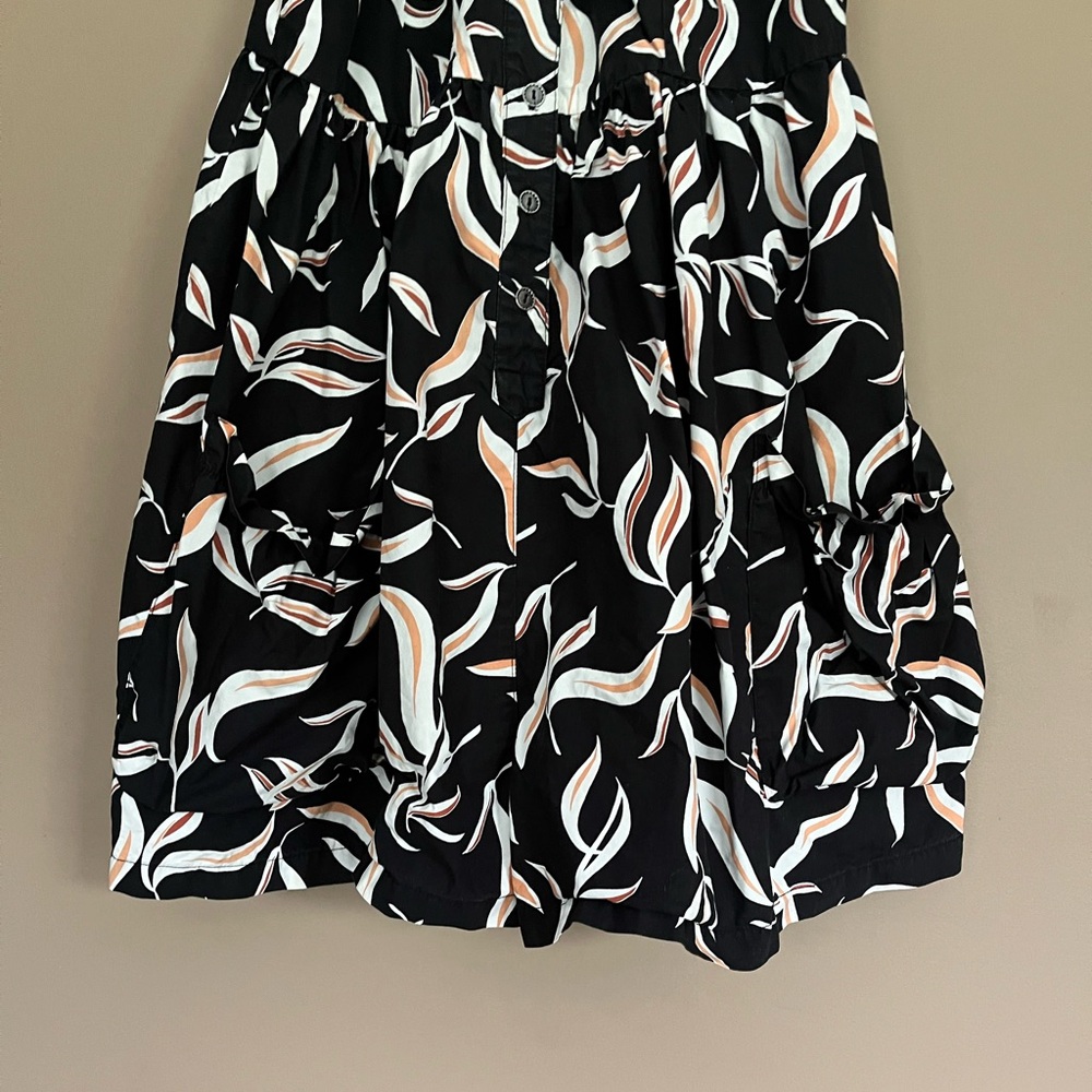 {Hei Hei} Anthropologie Palma Printed Cutout Sleeveless Romper - Womens Small - Picture 4 of 9